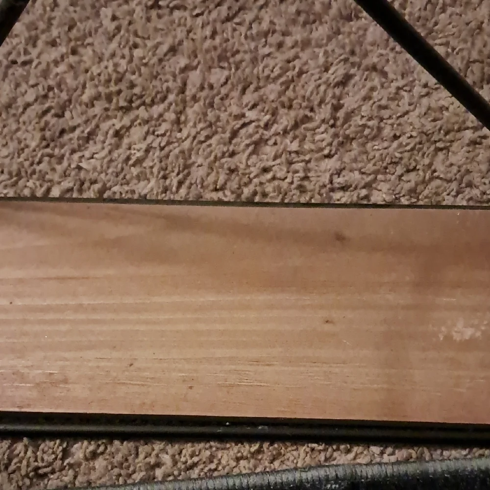 Geometric Metal Wall Shelf Set Of Two